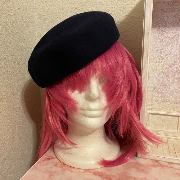 1950s Glencove 100% wool felt beret - Picture 1 of 4